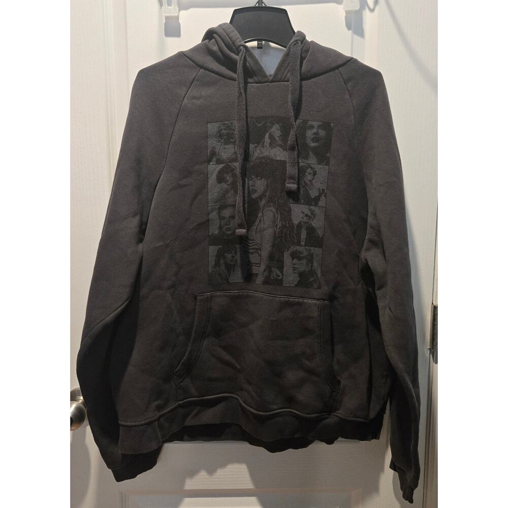 Taylor Swift The Eras Tour Hoodie gray sz L